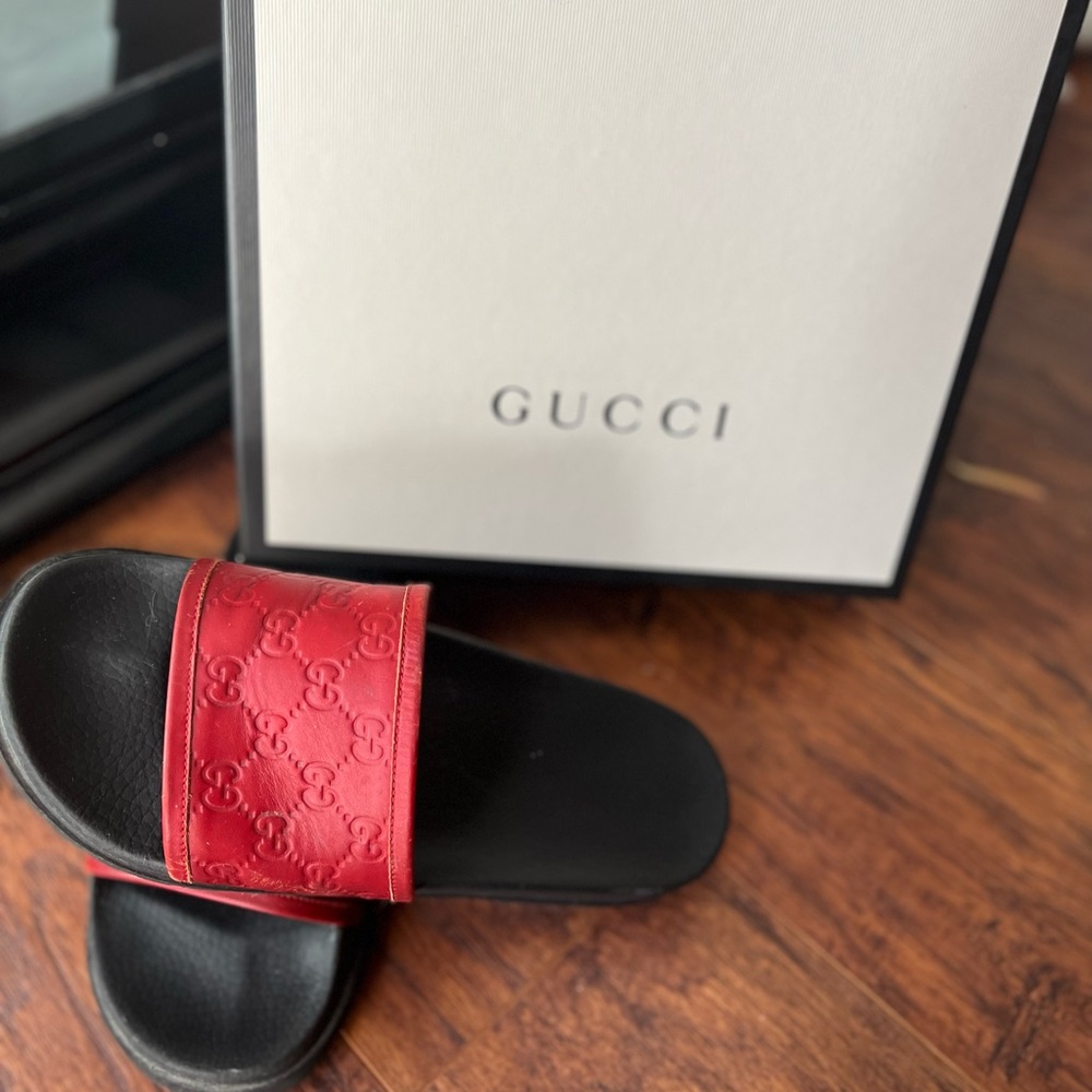 Mens Gucci Slides